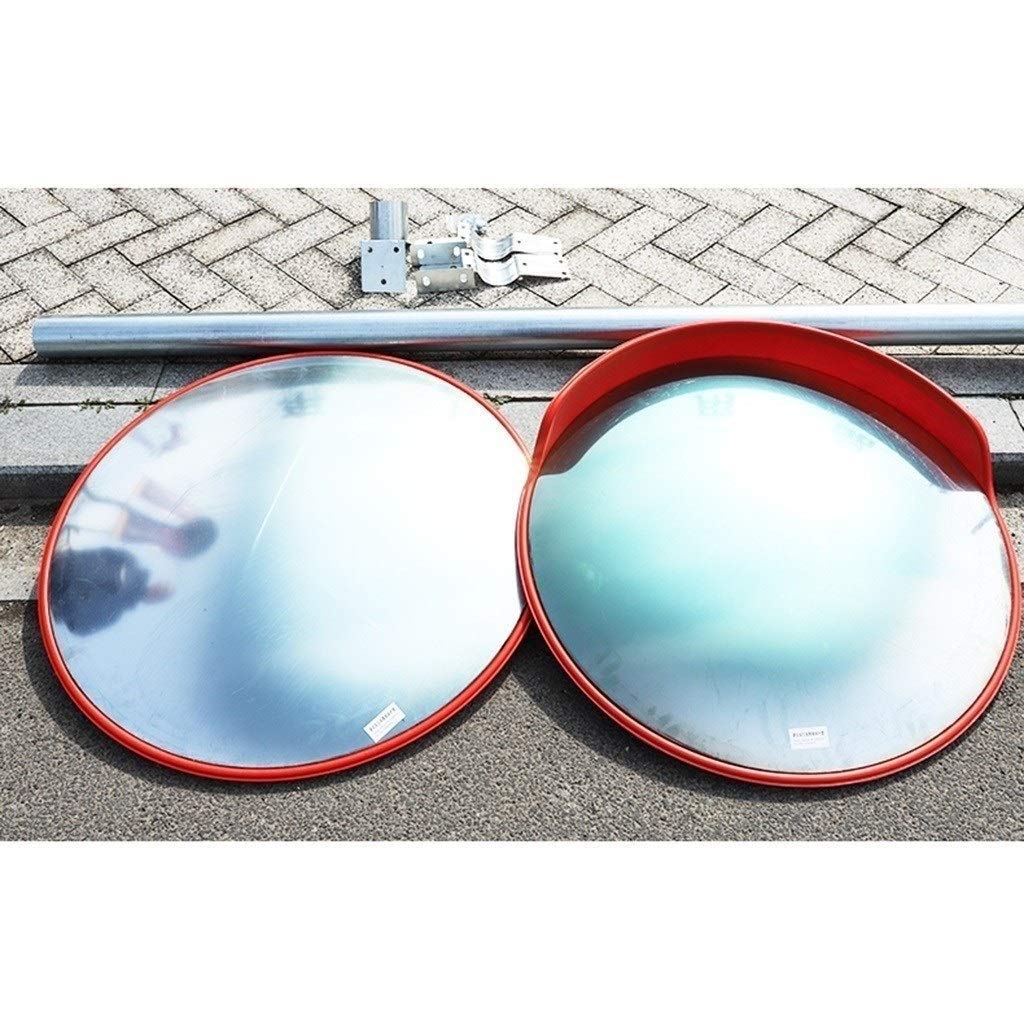60CM Convex Safety Mirror for Garage & Traffic Safety - Wide Angle Blind Spot Mirror for Driveways, Parking Lots & Warehouses (60CM Size)