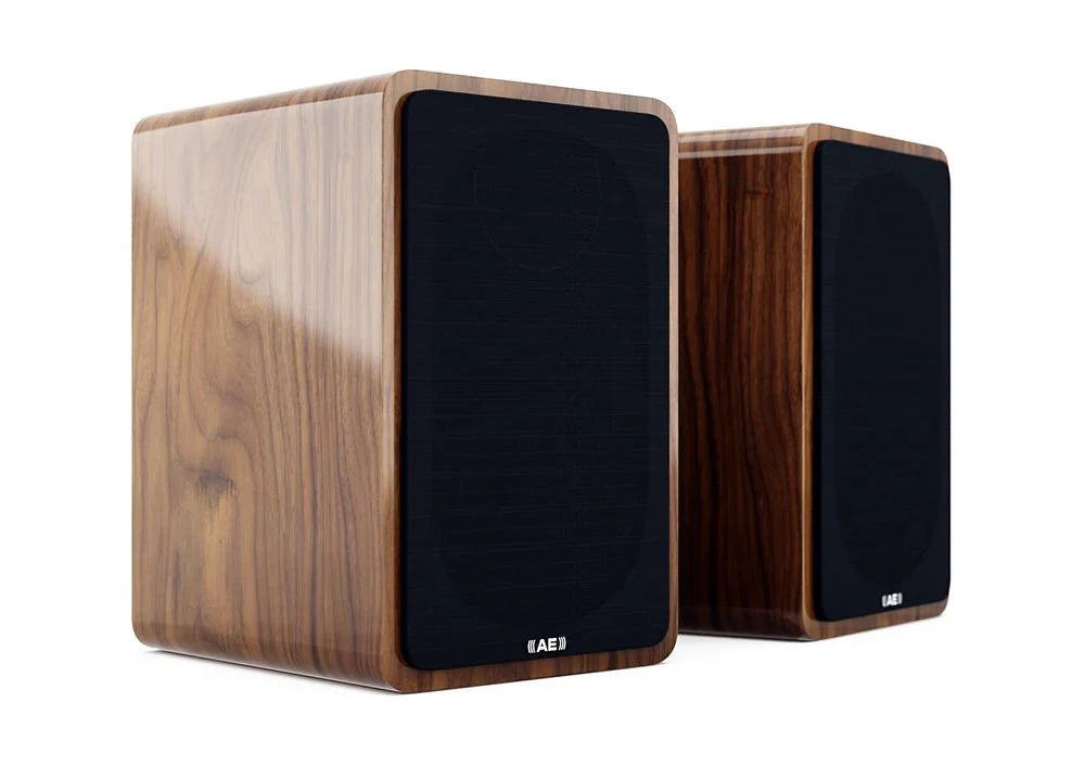 Acoustic Energy AE1 Active Bookshelf Speakers (Pair) - High-Performance Studio Monitors for Home Audio, Music Production & Professional Recording