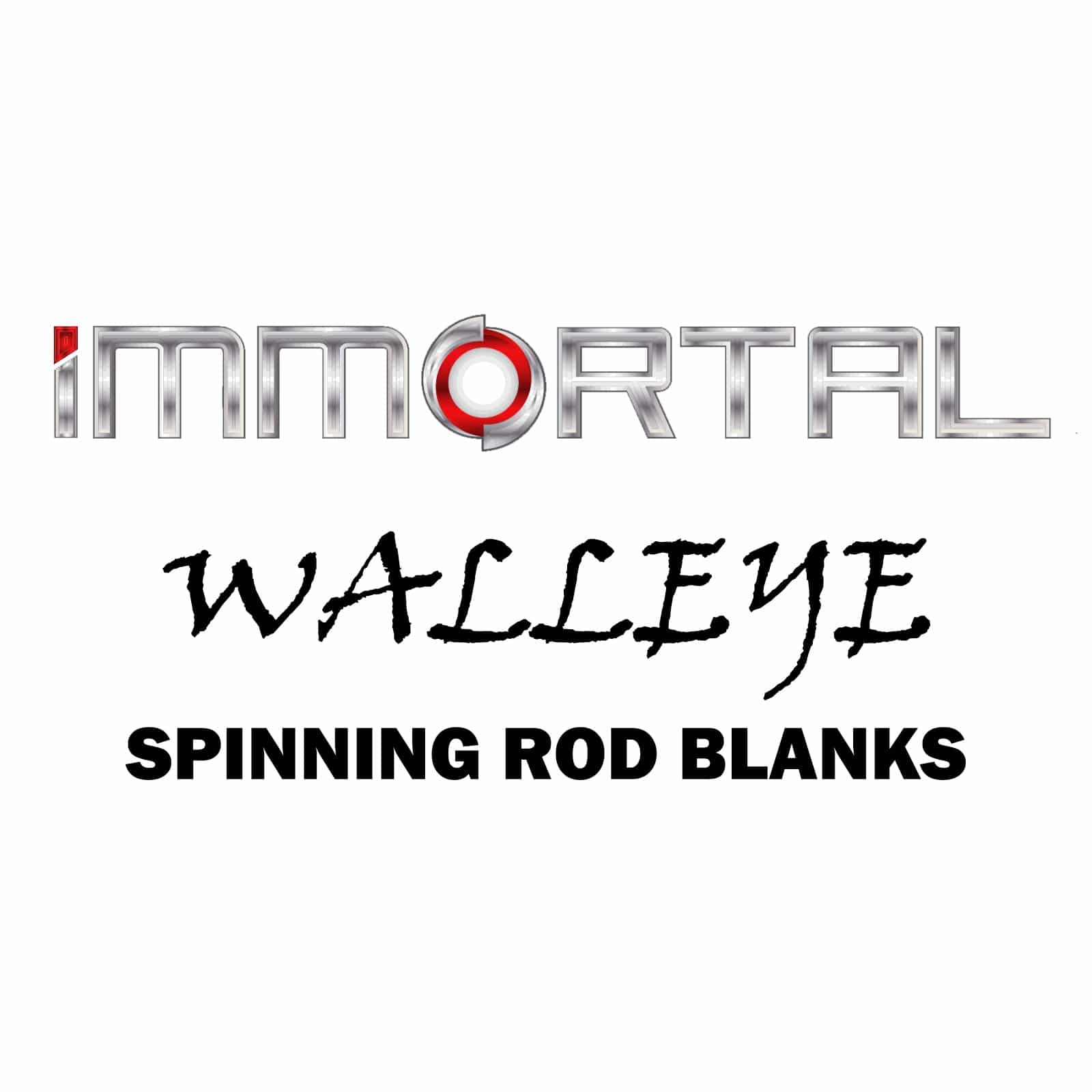 Rainshadow Immortal RX8 Walleye Fishing Rod Blanks - Premium Graphite Blank for Walleye Jigging & Trolling - Perfect for Freshwater Fishing & Ice Fishing Rod Building