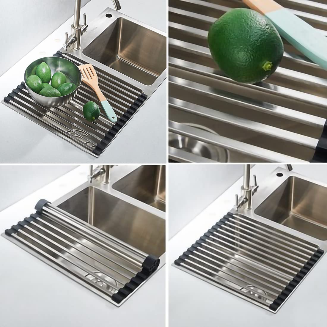 Ahyuan Over The Sink Dish Drying Rack - 17.8