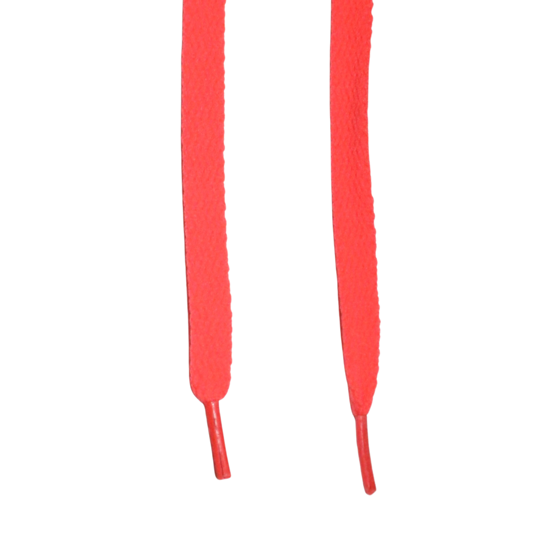 Solemate Standard Flat Shoelaces - Infrared Pink (110cm) for Running, Walking & Casual Shoes - Durable & Stylish Laces for Men & Women