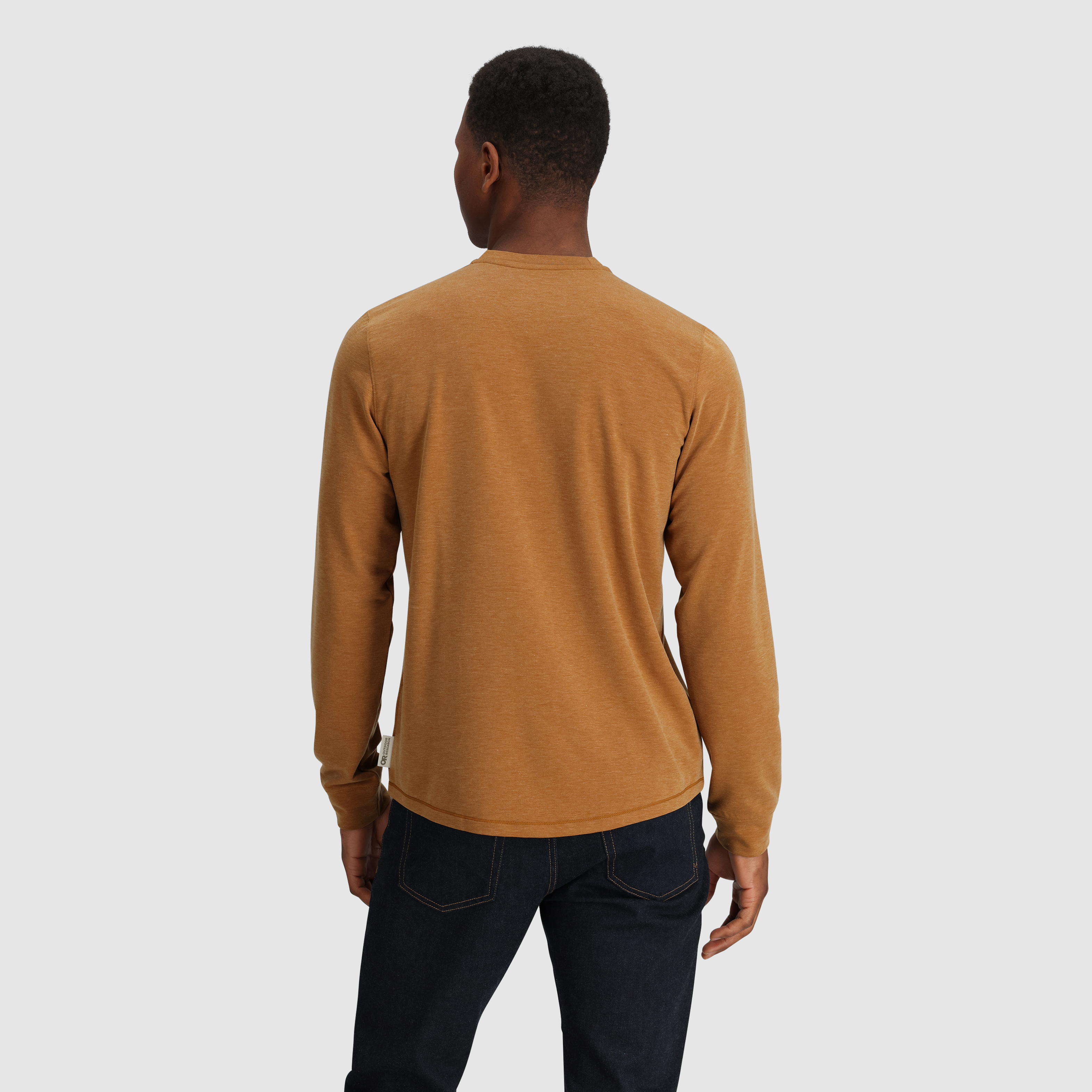 Men's Aberdeen Long Sleeve Henley Shirt - Soft Cotton Casual Button-Up Top for Everyday Wear, Work & Outdoor Activities