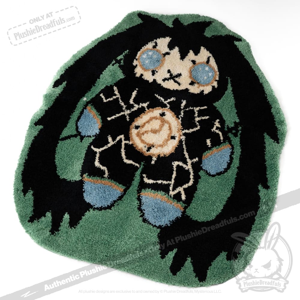 Soft and Plush Dissociation Rabbit Rug - Cozy Faux Fur Floor Mat for Bedroom, Nursery, or Living Room - Perfect for Kids, Pets, and Home Decor