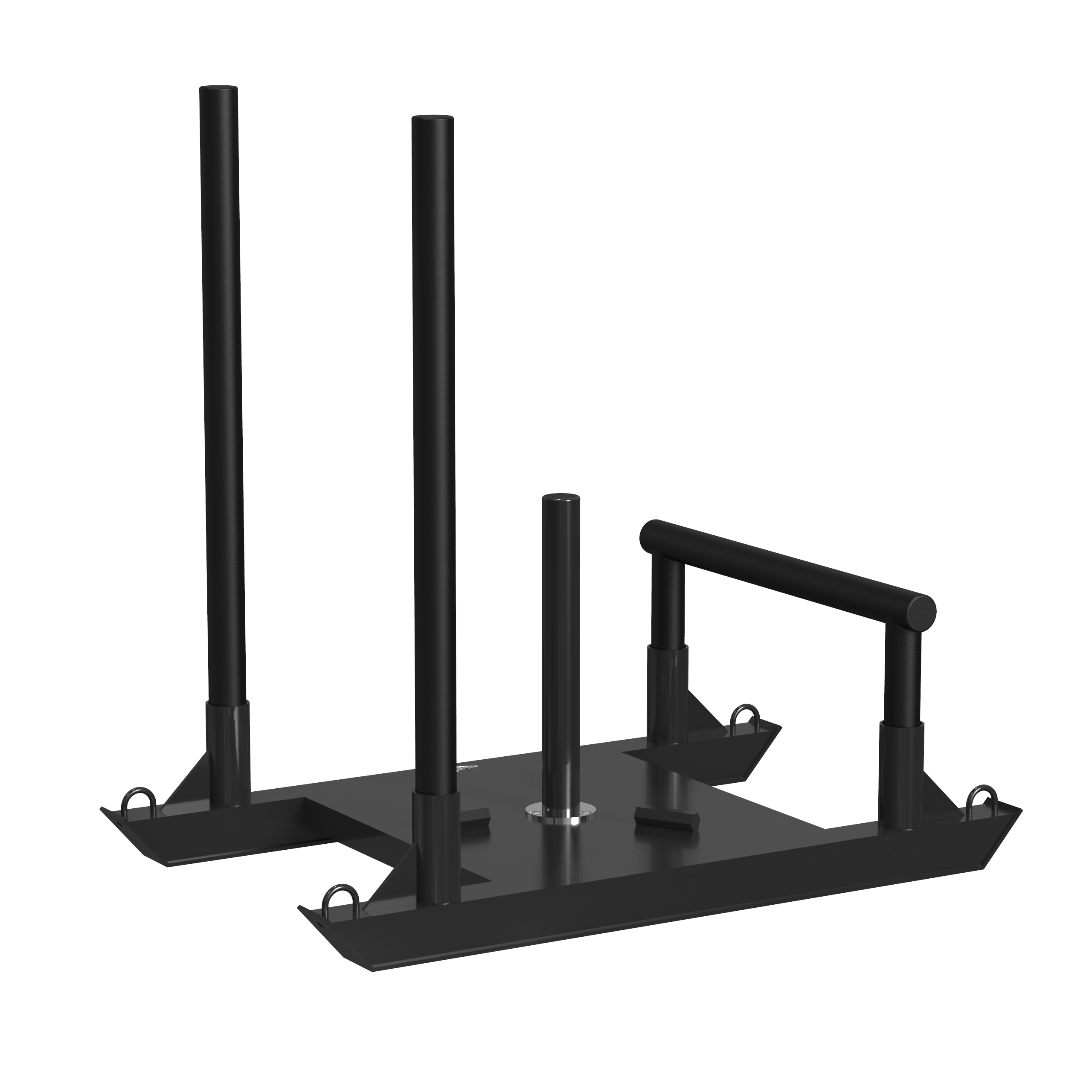 VO3 Power Sled - Heavy Duty Workout Sled for Strength Training & Conditioning | Perfect for Football, CrossFit & Home Gym Fitness Equipment | Indoor/Outdoor Use