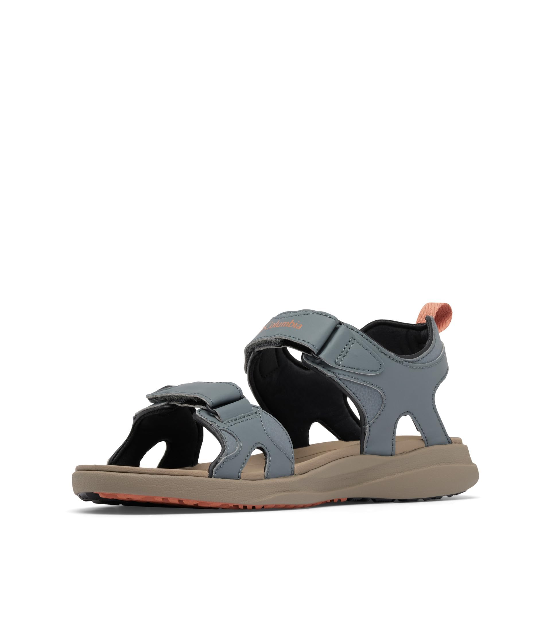 Columbia Men's 2-Strap Comfortable Hiking Sandals - Black/Titanium Grey Steel - Size 15 US - Perfect for Outdoor Adventures & Water Activities