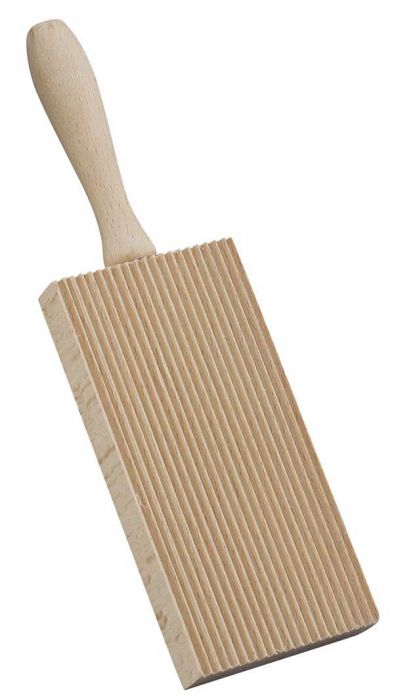 Premium Wooden Gnocchi Board - Handcrafted Italian Pasta Maker for Homemade Dumplings & Pasta | Perfect for Kitchen, Cooking Enthusiasts & Italian Cuisine Lovers
