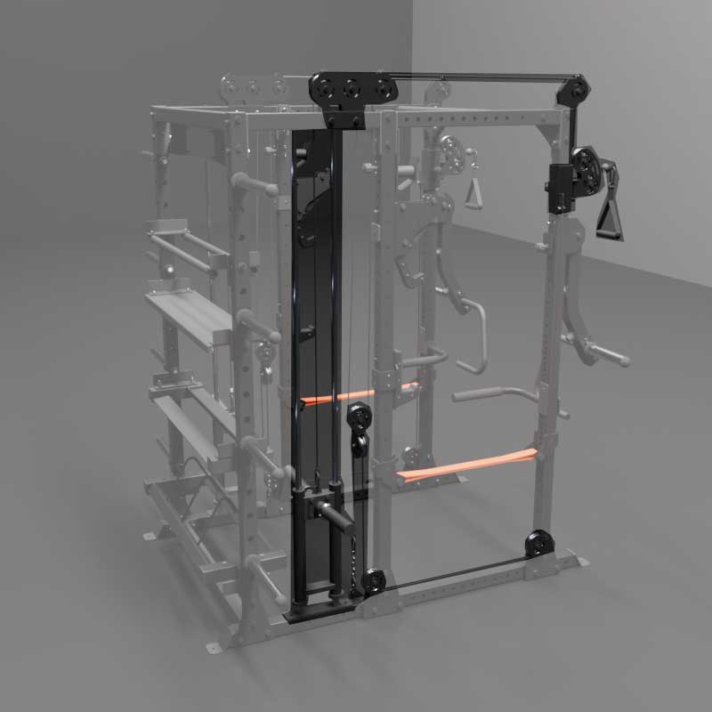 XPX Functional Trainer - Adjustable Home Gym Equipment for Strength Training & CrossFit Workouts | Perfect for Small Spaces & Full-Body Exercises