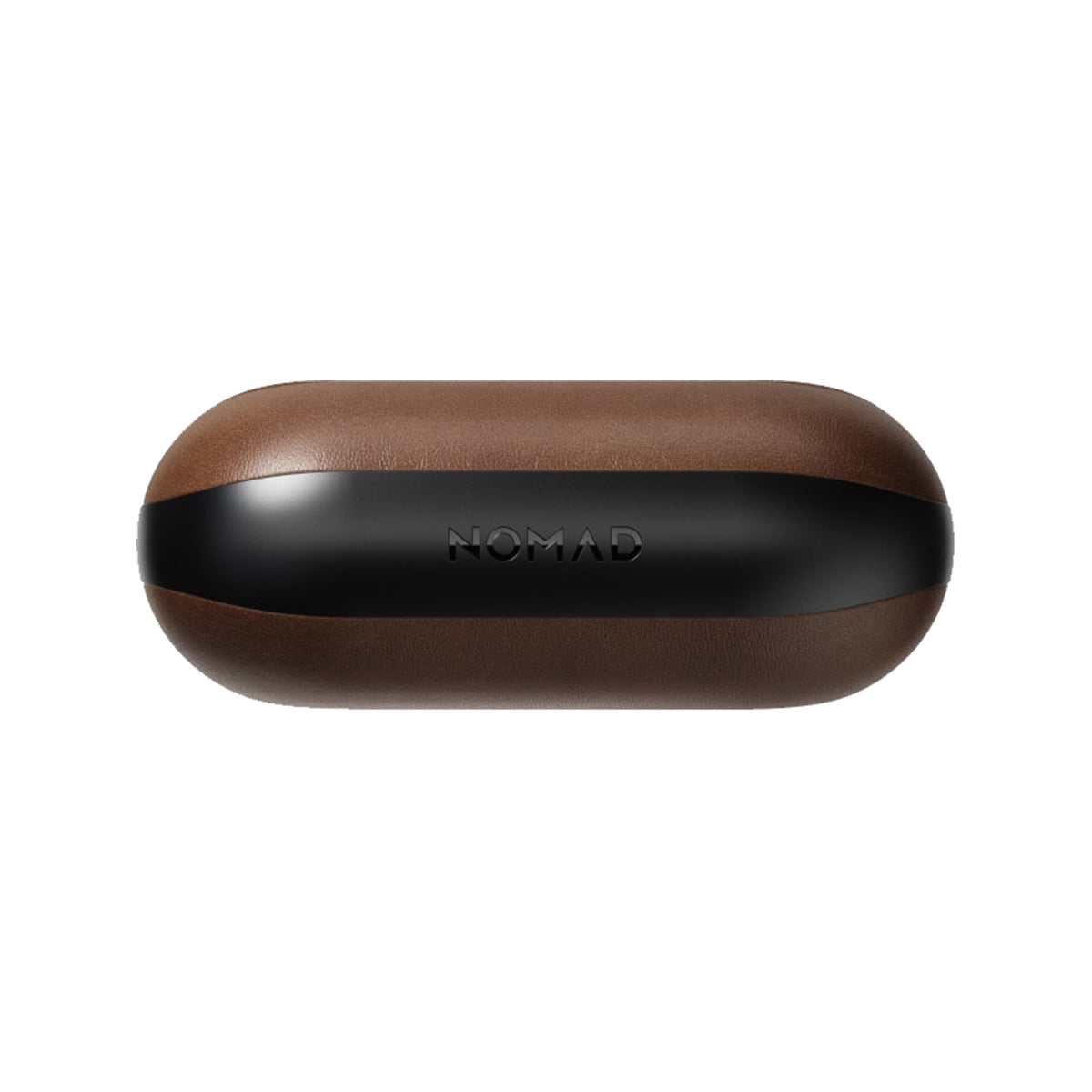 Premium NOMAD Modern Leather Case for Apple AirPods Pro 2 - Genuine Brown Leather Cover with Scratch Protection | Perfect for Travel, Workouts & Everyday Use