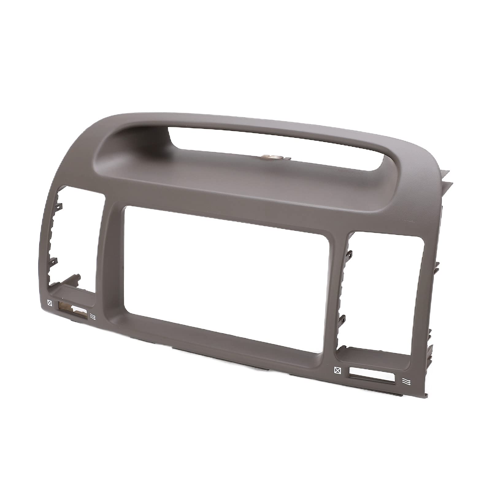 2 Din Car Stereo Radio Fascia Panel - ABS Replacement Dashboard Frame for Toyota Camry 2000-2003 Models | Perfect for Car Audio System Upgrades & Custom Installations