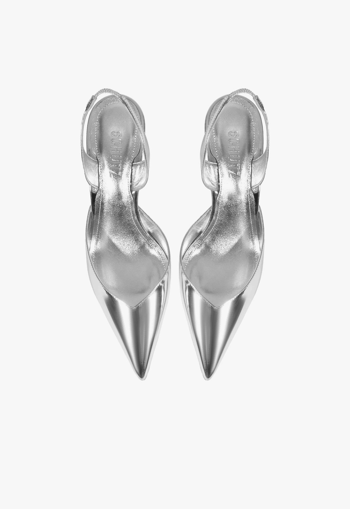 Lexi Sling Specchio Leather Pump - Women's Fashion High Heel Shoes for Party & Evening Wear | Comfortable & Stylish Italian Leather Pumps for Weddings, Date Nights & Special Occasions