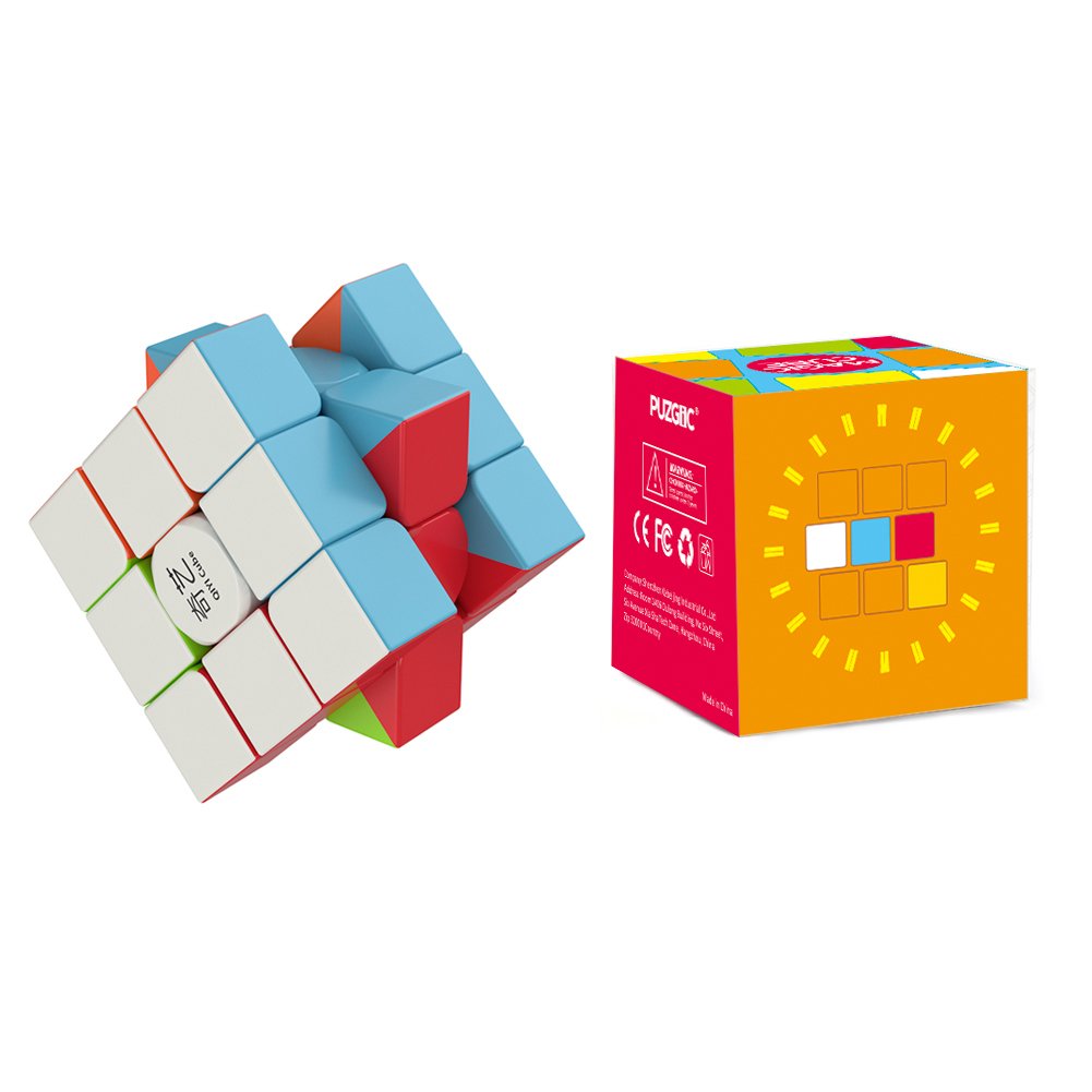 3x3 Smart Cube IQ Tester - Fast & Precise Magic Speed Cube Puzzle Toy for Adults & Kids - Anti-Stress & Anxiety Relief - Perfect for Brain Training, Office Fidgeting & Family Game Nights