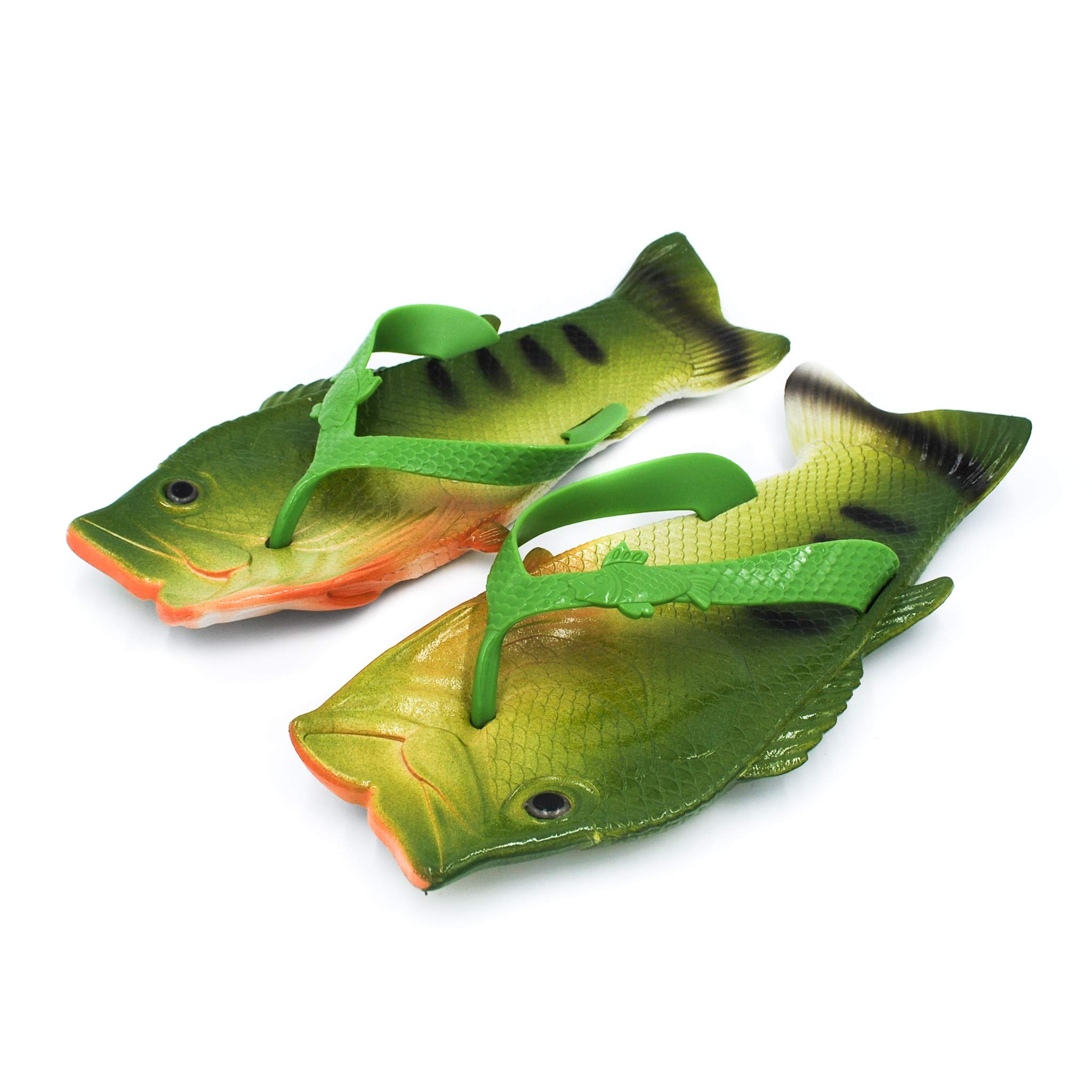 Coddies Fish Sandals - Original Unisex Fish Shoes for Men, Women & Kids | Comfortable Bass Slides, Slippers for Pool, Beach & Shower | Perfect Summer Water Shoes for Outdoor Activities