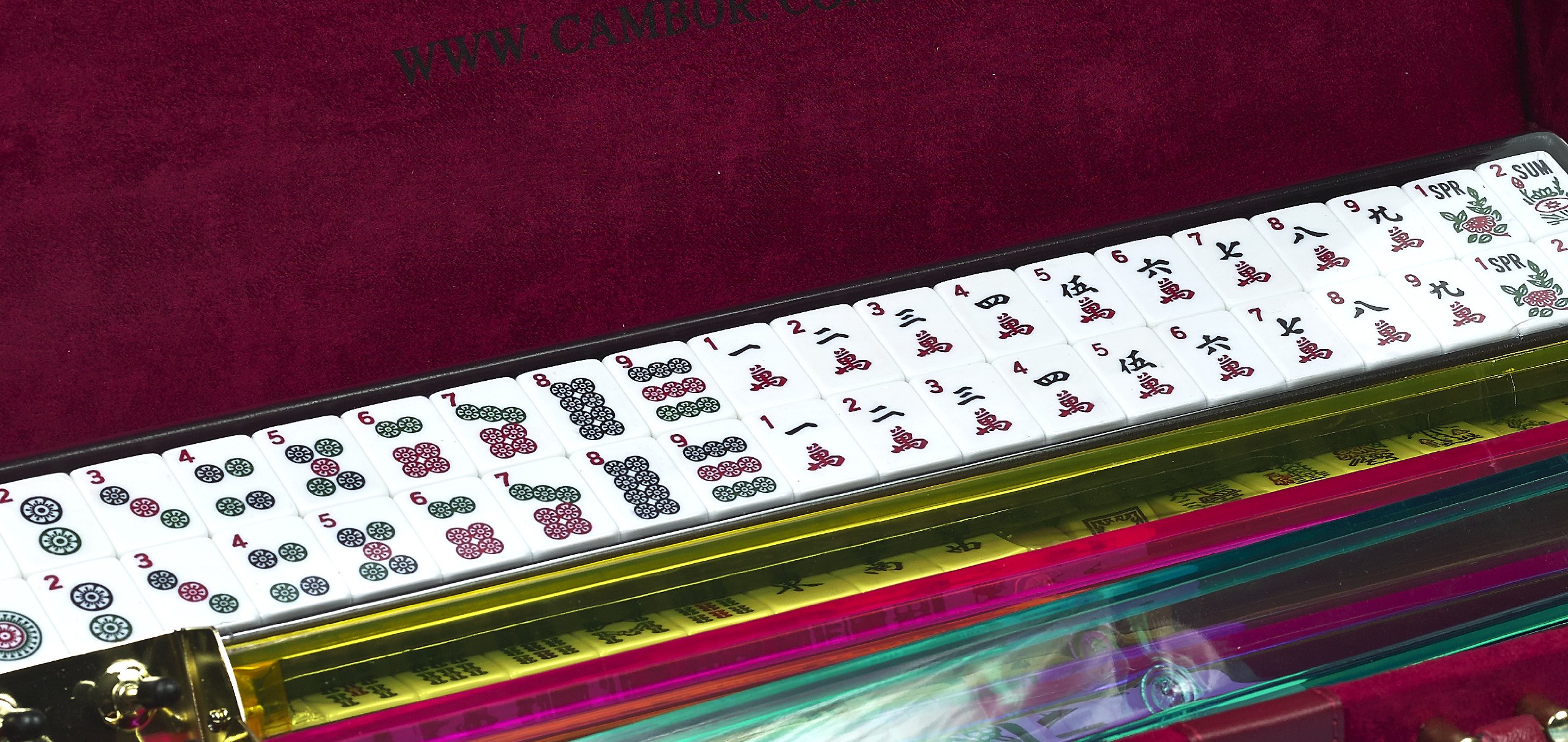 Premium American Mahjong Set - Luxury Designer Tiles for Mah Jongg Game Nights | Perfect for Family Gatherings & Social Events