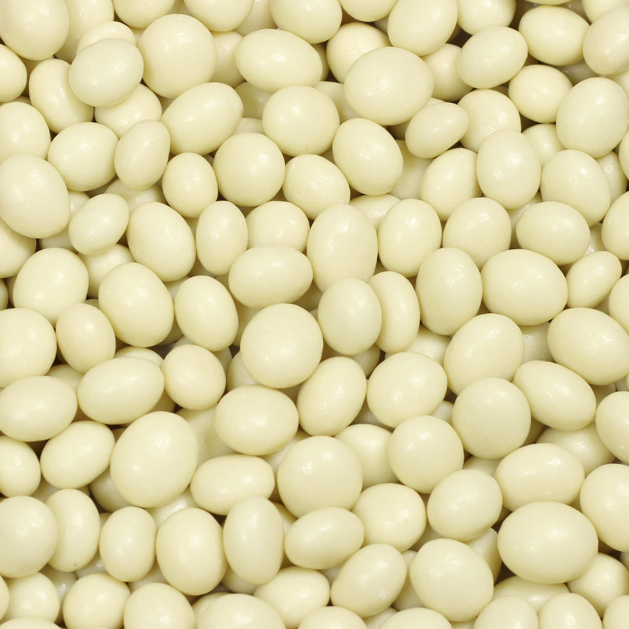 Gourmet White Chocolate Covered Blueberries - 3 LBS Bulk Jumbo Jar | Kosher Dairy Milk Chocolate Coated Dried Fruit Berries | Perfect for Parties, Snacks, Desserts & Gift Baskets | It's Delish Brand