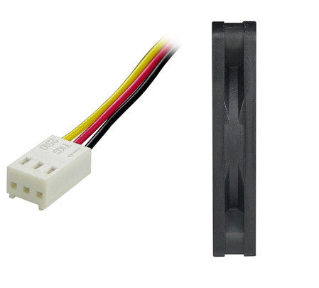 60x60x10mm 12V 3-Pin Medium Speed Cooling Fan - SP06010S1M3 for PC Case, Electronics Cooling & DIY Projects