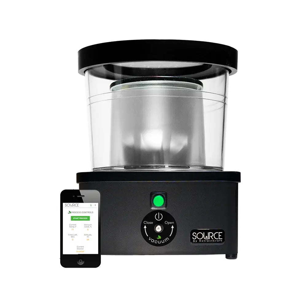 ExtractCraft Source Turbo Essential Oil Extractor Machine - Fast & Efficient for Home DIY Cannabis, Herbs, and Concentrates | Perfect for Aromatherapy, Cooking, and CBD Oil Making