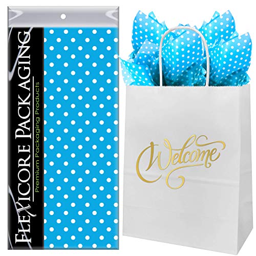 Turquoise Polka Dots