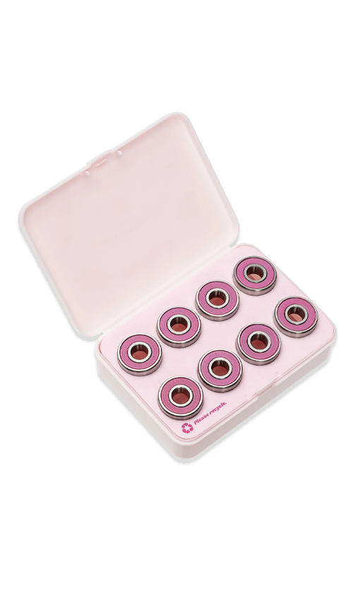 Premium Impala ABEC 7 Skate Bearings - Pink High-Speed Precision Bearings for Roller Skates, Skateboards & Scooters - Smooth Ride for Outdoor Sports & Rink Skating