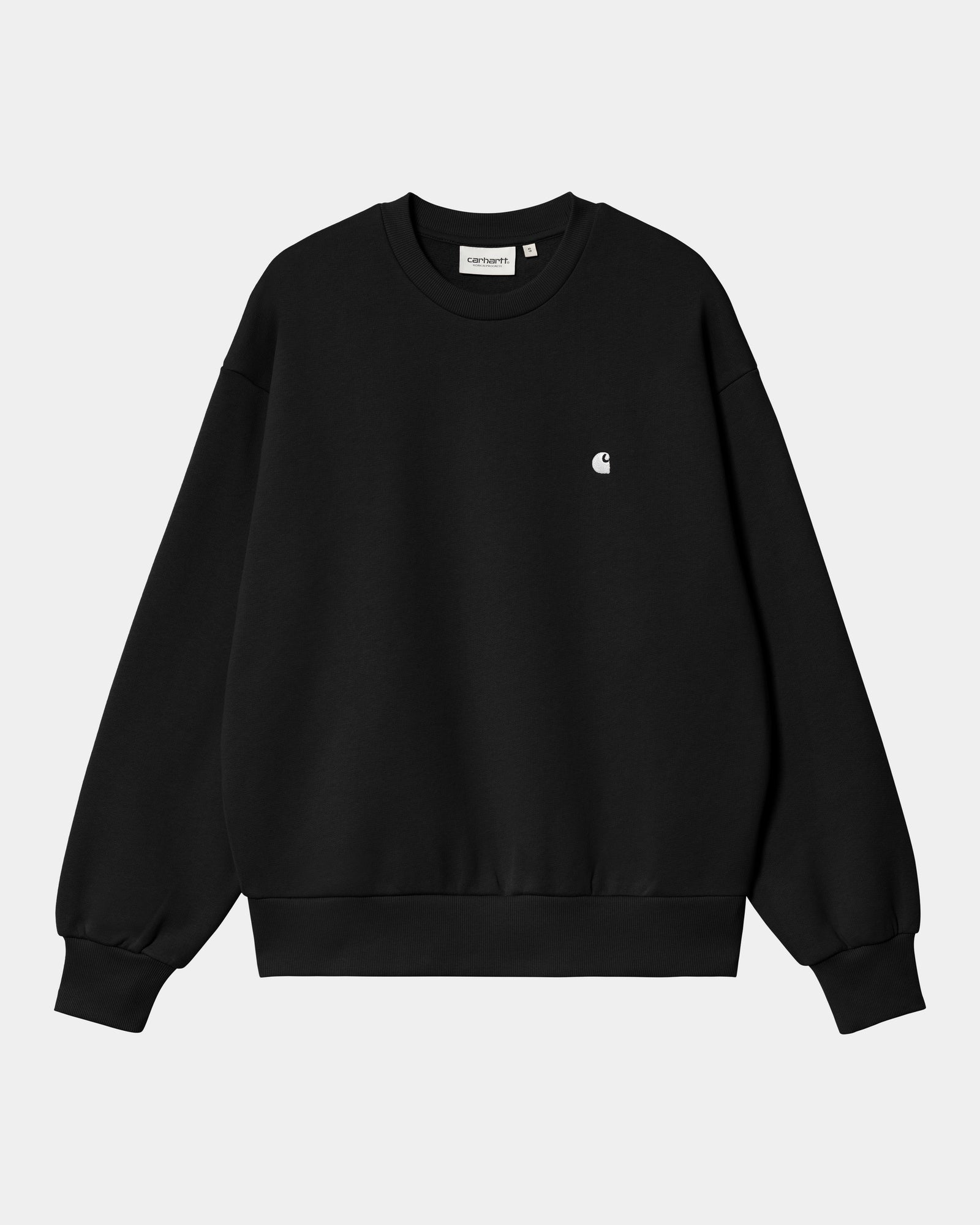 Casey Sweatshirt for Women - Soft Cotton Pullover Hoodie, Black | Casual Wear, Lounge, Gym, Outdoor Activities