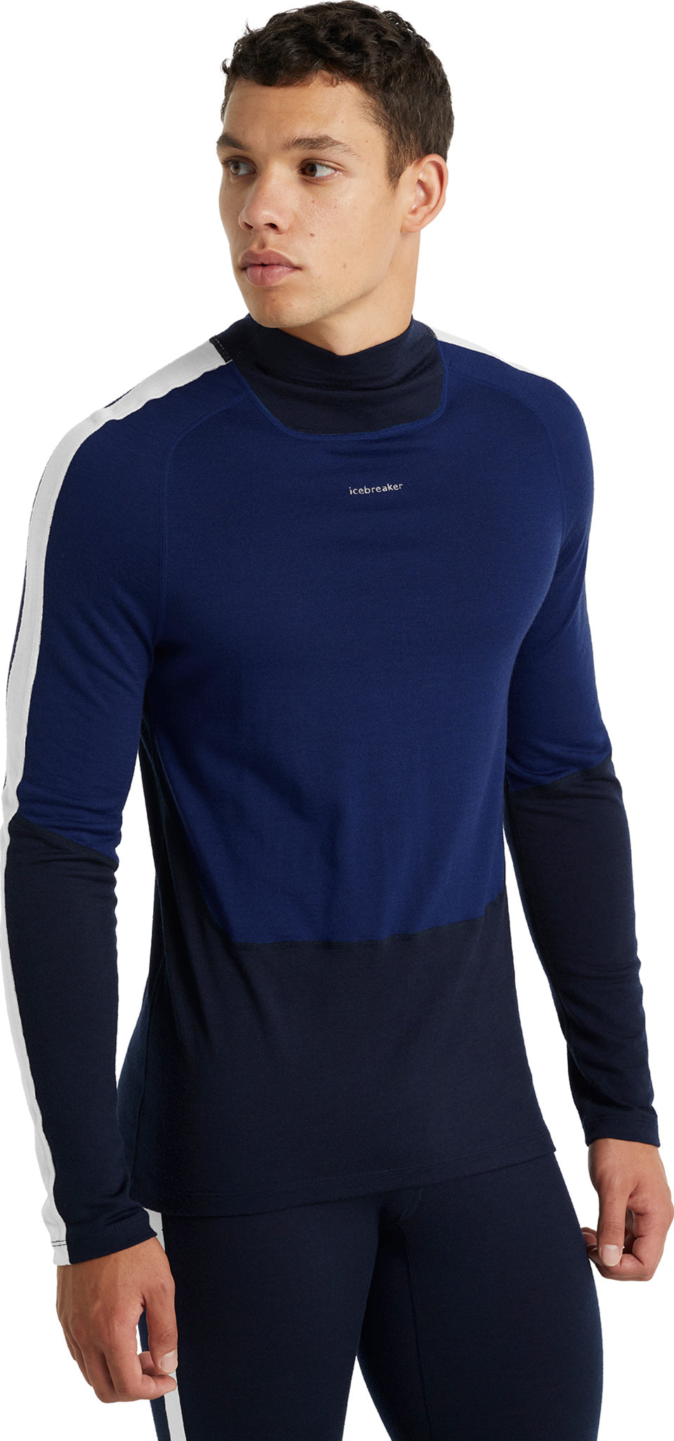 200 Sonebula Men's Long Sleeve Crewneck Base Layer Top - Thermal Underwear for Cold Weather, Hiking & Outdoor Activities