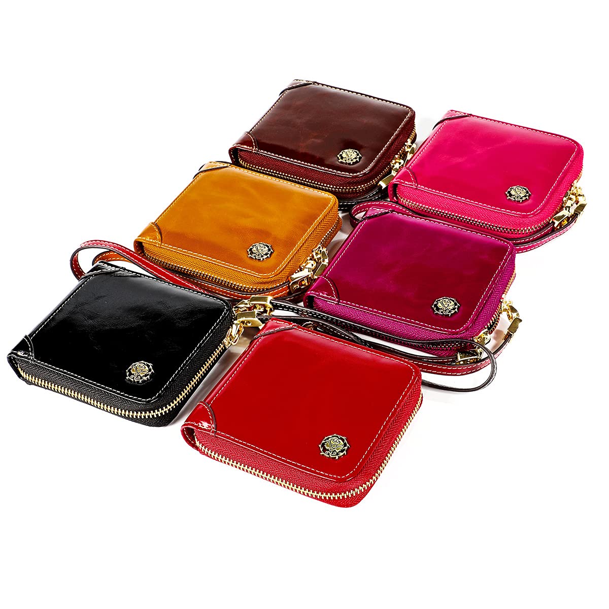 RFID Blocking Genuine Leather Women's Wallet - Small Zip Around Credit Card Holder & Wristlet Clutch Purse | Perfect for Everyday Use, Travel & Shopping