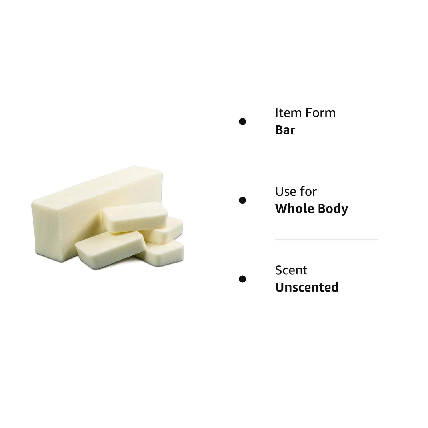100% Natural Goat Milk Melt and Pour Soap Base - SLS Free, SLES Free, Paraben Free - 1kg for DIY Soap Making, Handcrafted Cosmetics, and Homemade Skincare Products