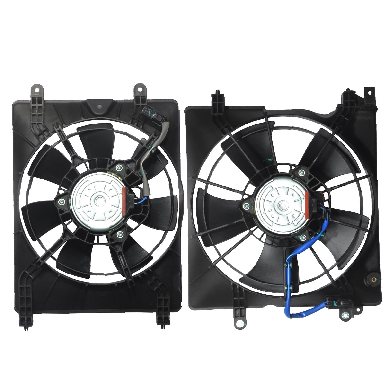 12V Electric Engine Radiator Cooling Fan Assembly Compatible with Honda Civic 2012-2015 & Acura ILX 2013-2015 - High Performance Automotive Cooling System Replacement Part for Engine Overheating Prevention