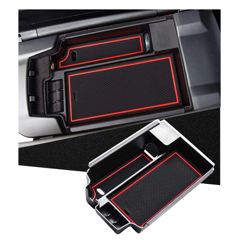 BMW 5 Series G30 G31 Center Console Organizer (2017-2019) - Premium Armrest Storage Box for Car Accessories & Small Items | Perfect for Road Trips & Daily Commute