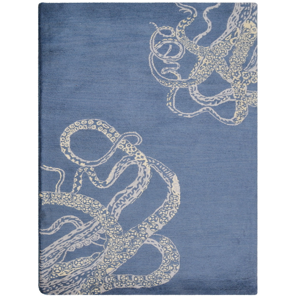 Stylish Hand Tufted Area Rug - Soft Modern Boho Chic Home Decor for Living Room, Bedroom, Nursery | Non-Slip Eco-Friendly Floor Carpet