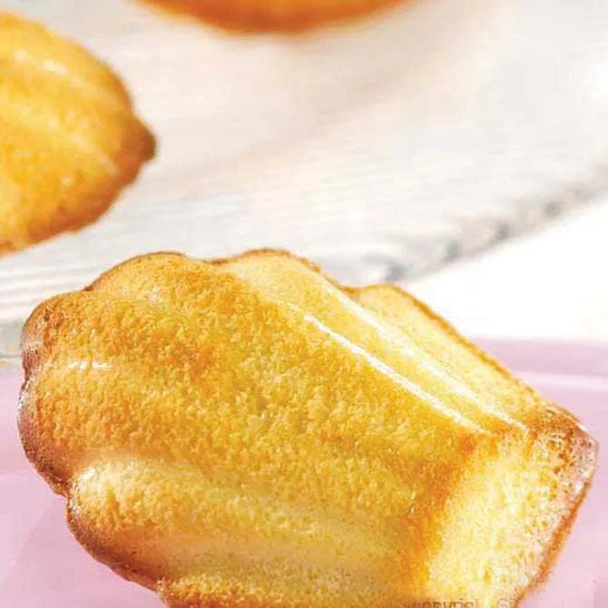 Non-Stick Mini Madeleine Baking Pan - 20 Cavity Silicone Mold for Perfect French Tea Cakes | Ideal for Home Baking, Party Desserts & Holiday Treats