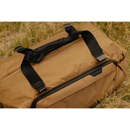 Peak Design Travel Duffel Bag 50L - Durable Carry-On Duffel for Travel & Adventure - Perfect for Camping, Hiking & Weekend Getaways (Coyote Color)