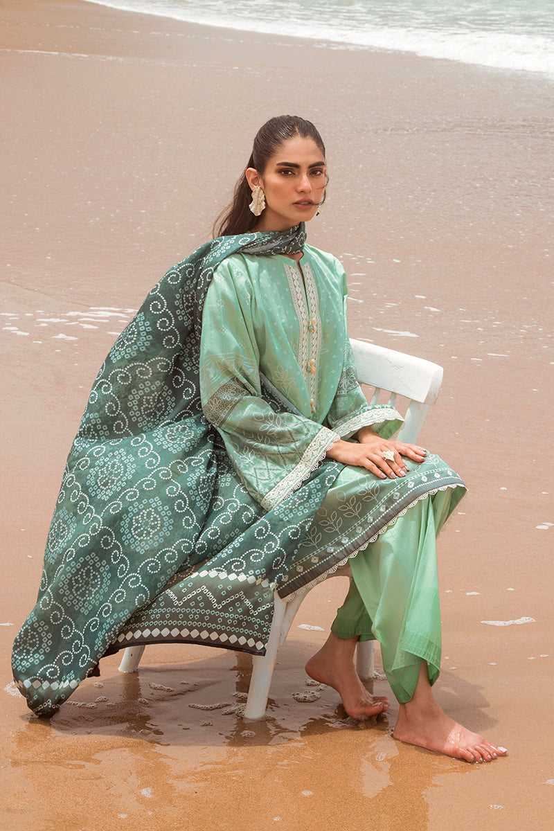 JADE ADORN 3-Piece Satin Printed Suit Set for Women - Elegant Floral Design Formal Outfit for Weddings, Parties & Special Occasions