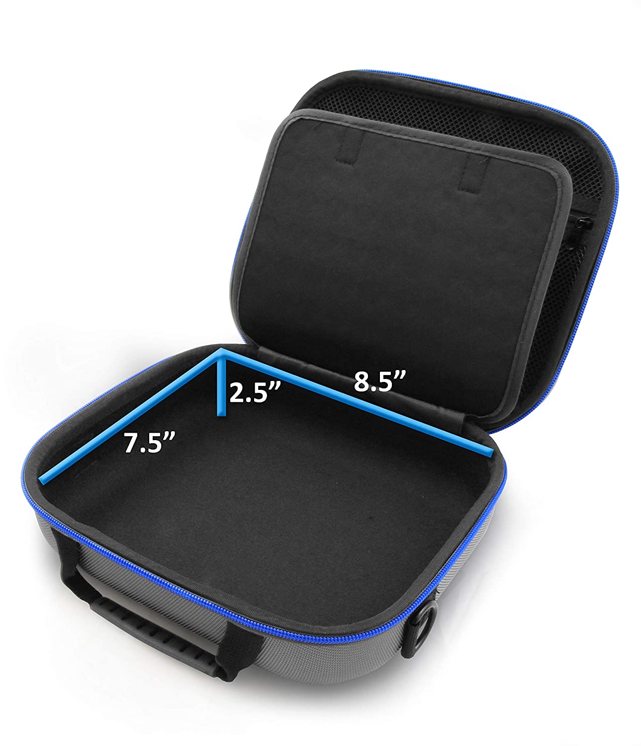 CASEMATIX Professional Barber Case for Hair Clippers, Trimmers & Styling Tools - Durable Storage & Travel Organizer for Hairdressing Equipment | Perfect for Salon, Home & Mobile Barbers