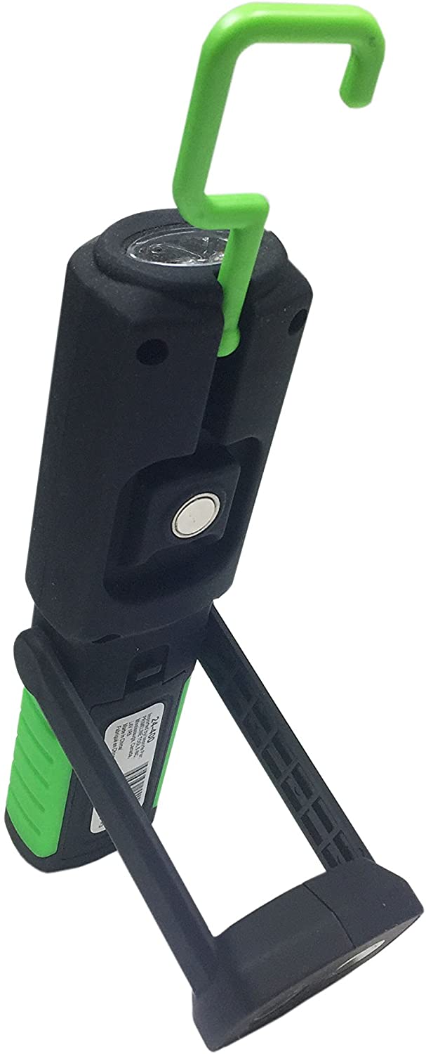 PRIME LITE Mini Pivoting Flashlight Worklight - 400 Lumens Bright LED Flashlight for Camping, Hiking, Emergency & Home Repairs
