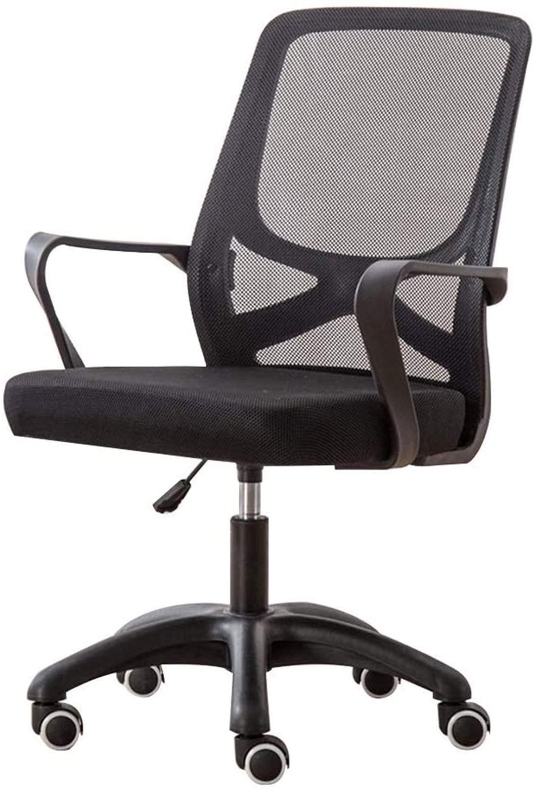 Ergonomic Office Chair with Lumbar Support - Adjustable Height Swivel Mesh Computer Desk Chair for Home Office, Gaming & Study - Comfortable Executive Chair for Dorm Room, Workstation & Workspace