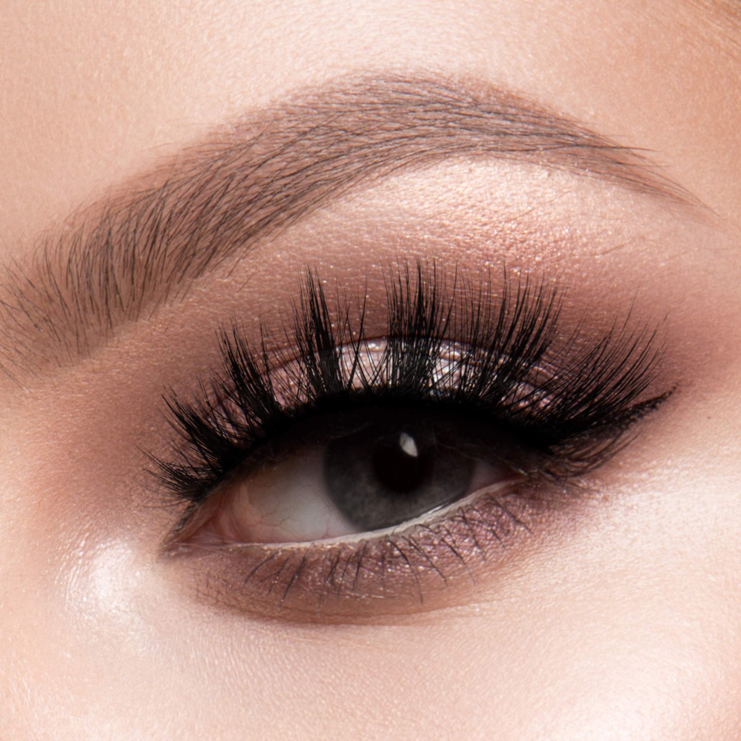 EBIN NEW YORK Cattitude 3D Faux Mink Lashes 5-Pack – Wild Cat Style, Super Soft Tapered Fibers for Wide Eyes & Natural Look | Reusable False Eyelashes for Dramatic Eye Makeup, Parties & Special Occasions