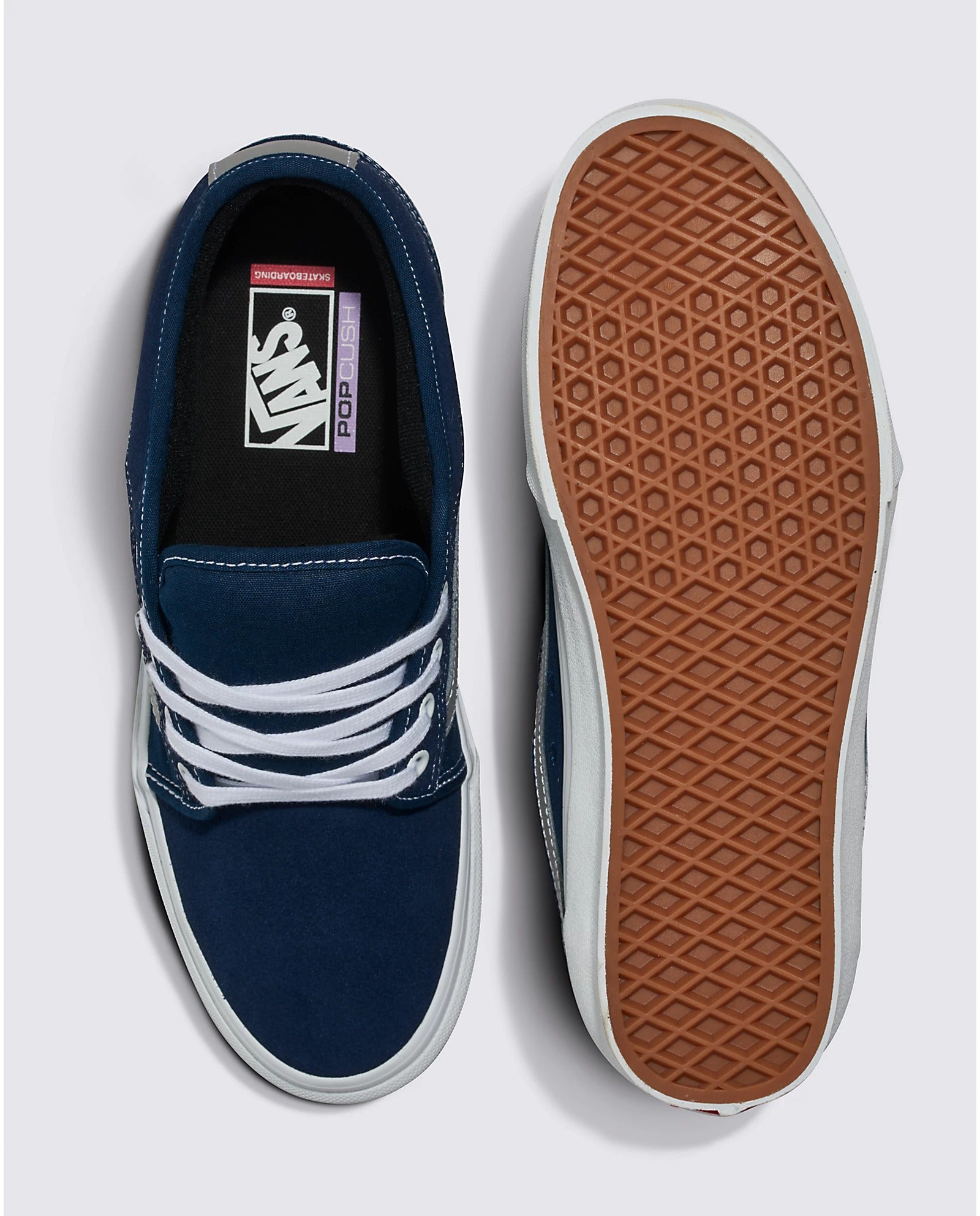 Skate Chukka Low Sidestripe Shoes - Men's Casual Skate Sneakers with Side Stripes | Perfect for Skateboarding & Streetwear Fashion