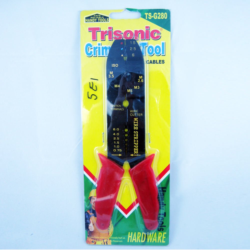 Universal Wire Stripper Tool - Professional Cable Cutter, Crimper & Clamp for Metal Terminals | Perfect for Electrical Work, DIY Projects & Automotive Repairs