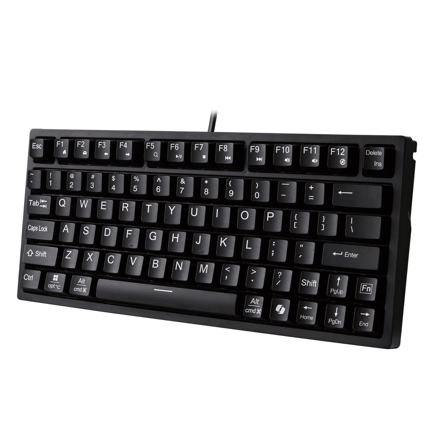 Adesso EasyTouch AKB 610UB Ergonomic Keyboard - Wired USB Keyboard with Quiet Touch Keys for Office, Gaming & Home Use - Black Computer Keyboard (Perfect for Typing, Programming & Long Work Sessions)