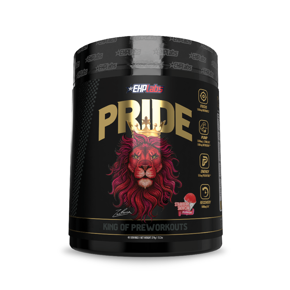 EHP Labs Pride Pre-Workout Powder - 40 Servings for Energy, Focus & Performance | Best for Gym, Bodybuilding & Fitness Training