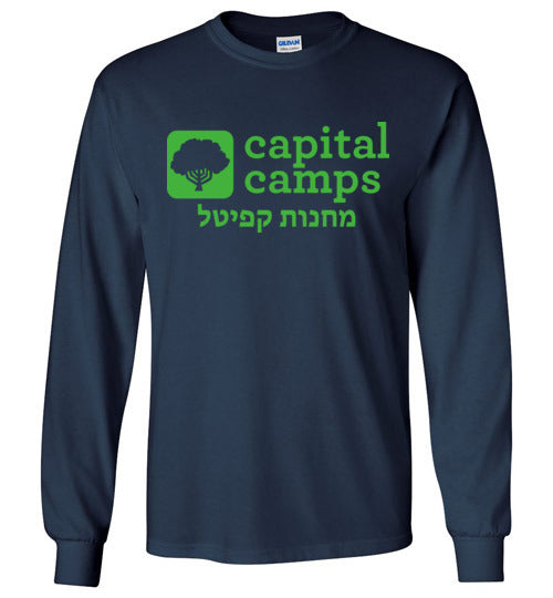 Premium Long Sleeve T-Shirt for Men & Women | Soft Cotton Green Rectangle Print | Casual Wear, Layering & Outdoor Activities