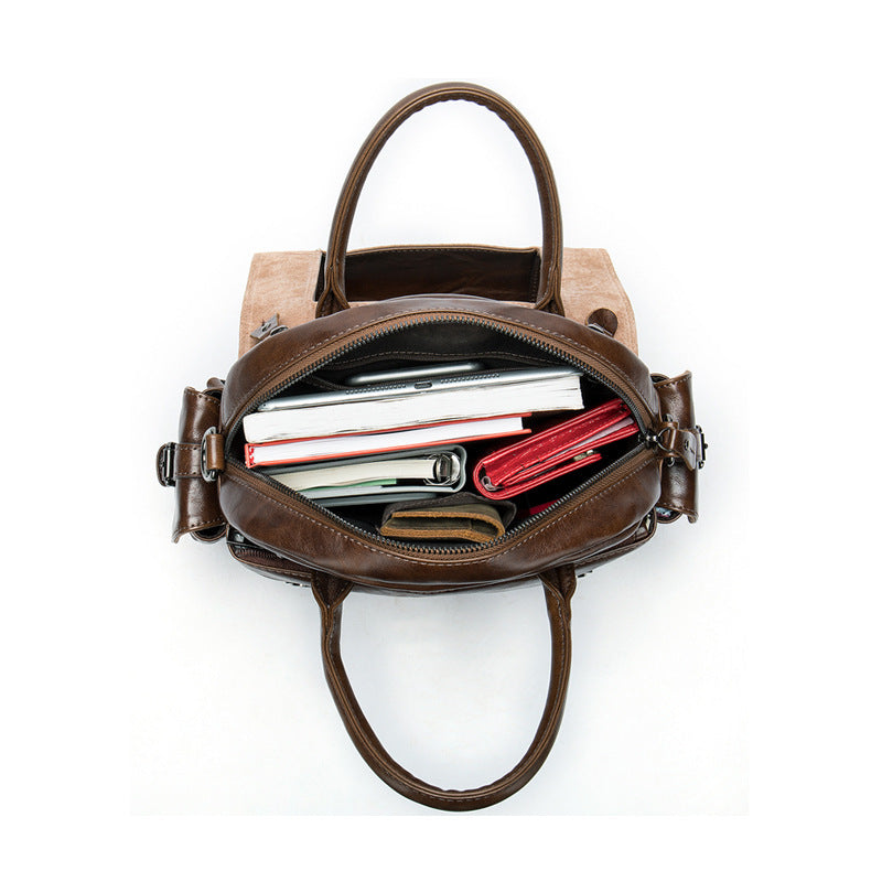 Vegan Leather Backpack for Women - Stylish & Durable Crossbody Bag for Work, Travel & Everyday Use