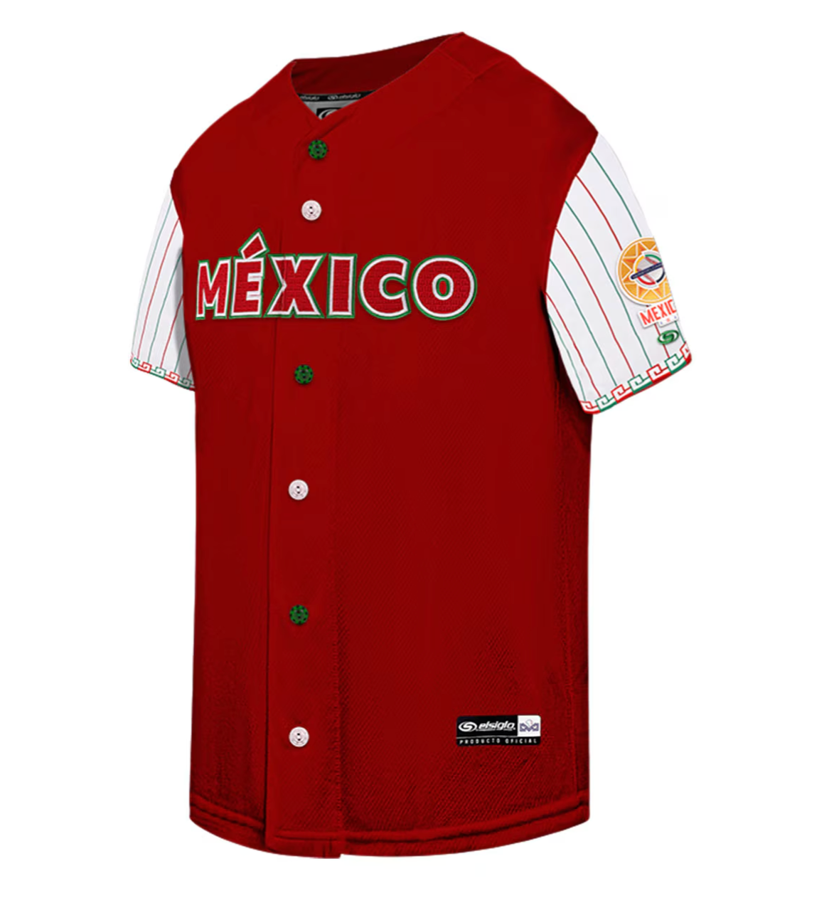 2025 Caribbean Series Mexico Red Century Jersey - Authentic Baseball Uniform for Fans & Collectors - Perfect for Games, Events, and Sports Memorabilia