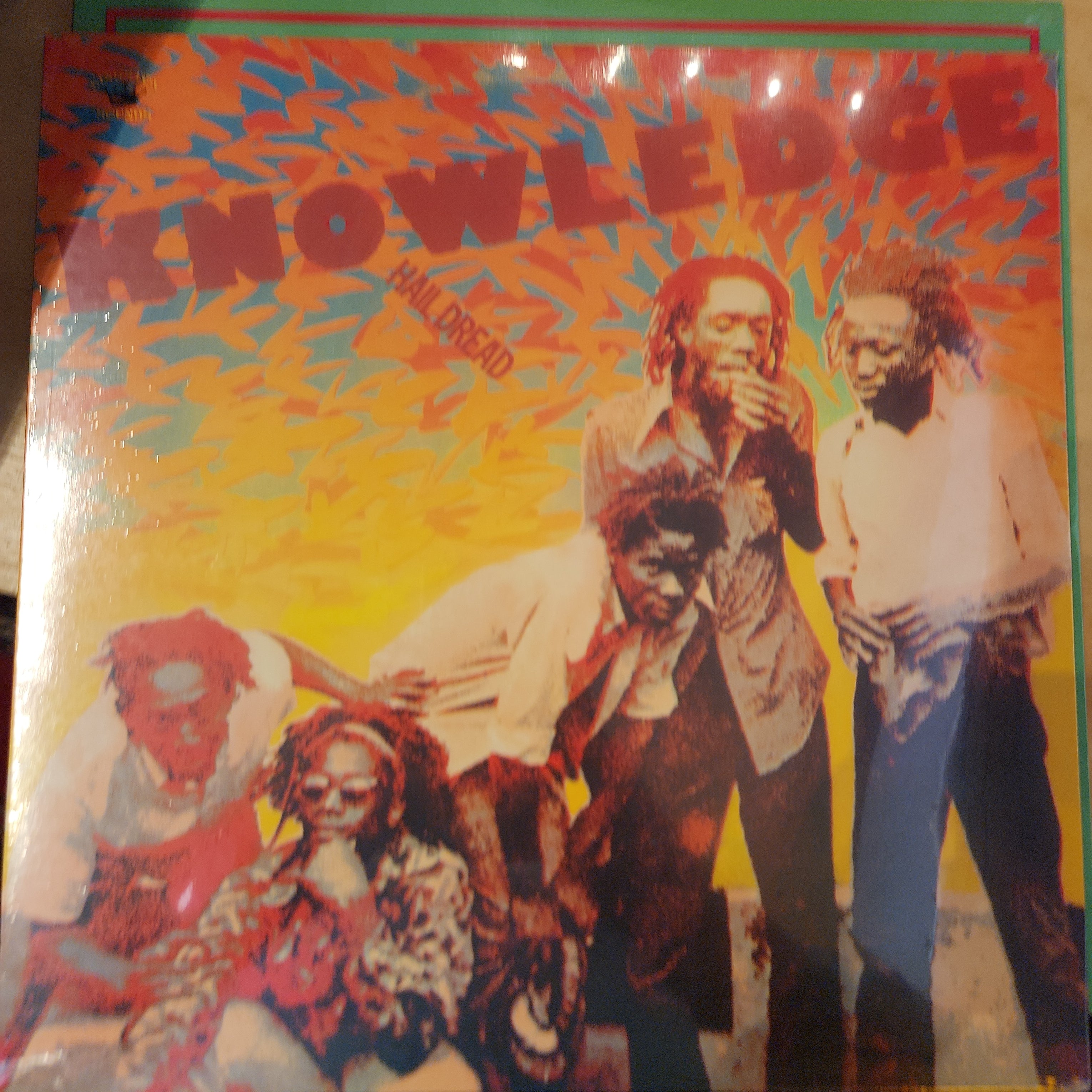 Knowledge - Hail Dread Vinyl LP Record | Limited Edition Punk Rock Music Album | Perfect for Collectors & Music Enthusiasts | Great for Home Listening & Gifting