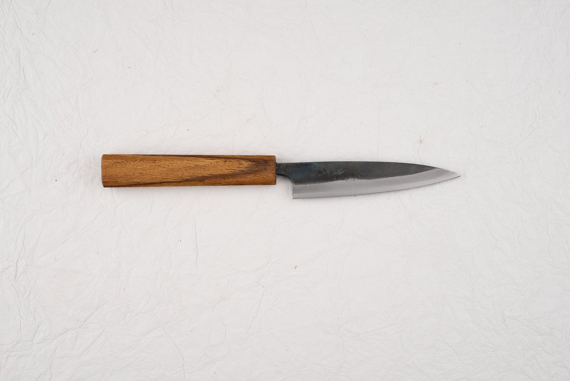 Premium Tosa Tsukasa Shiroichi Kurouchi Yanagiba Petty Knife 120mm - Japanese Handcrafted Kitchen Knife for Slicing, Peeling & Precision Cutting - Perfect for Chefs & Home Cooking