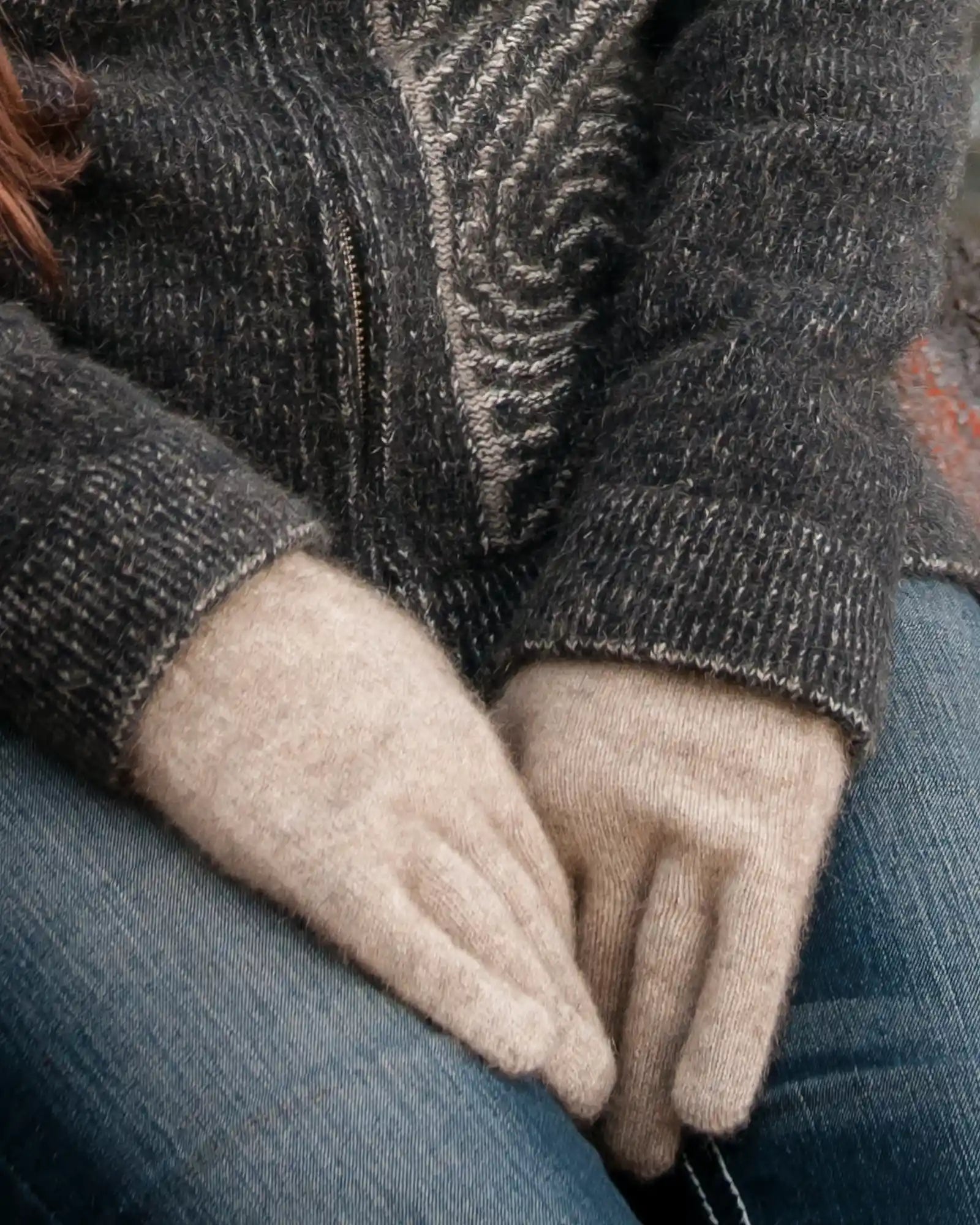 Premium Flax Plain Gloves with Possum Merino Wool Blend - NX100 - Warm Winter Gloves for Outdoor Activities & Cold Weather Protection