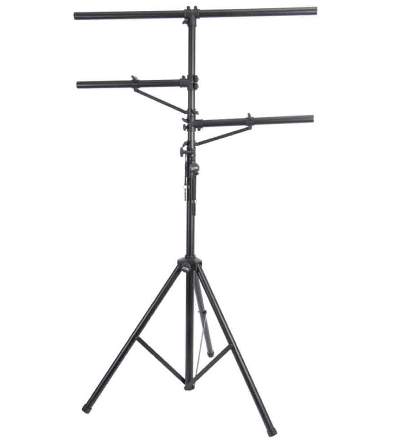On-Stage LS7720BLT Adjustable Lighting Stand with Side Bars - Professional Studio & Live Performance Light Mounting Solution for Photography, Videography & Stage Shows