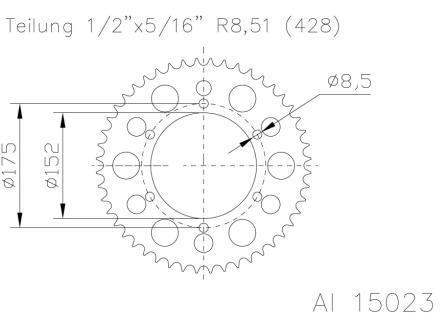 YAMAHA DT125R DT125X DT200R TDR125 Rear Sprocket 49T 1988-2006 - Perfect for Off-Road Motorcycle Maintenance & Performance Upgrades