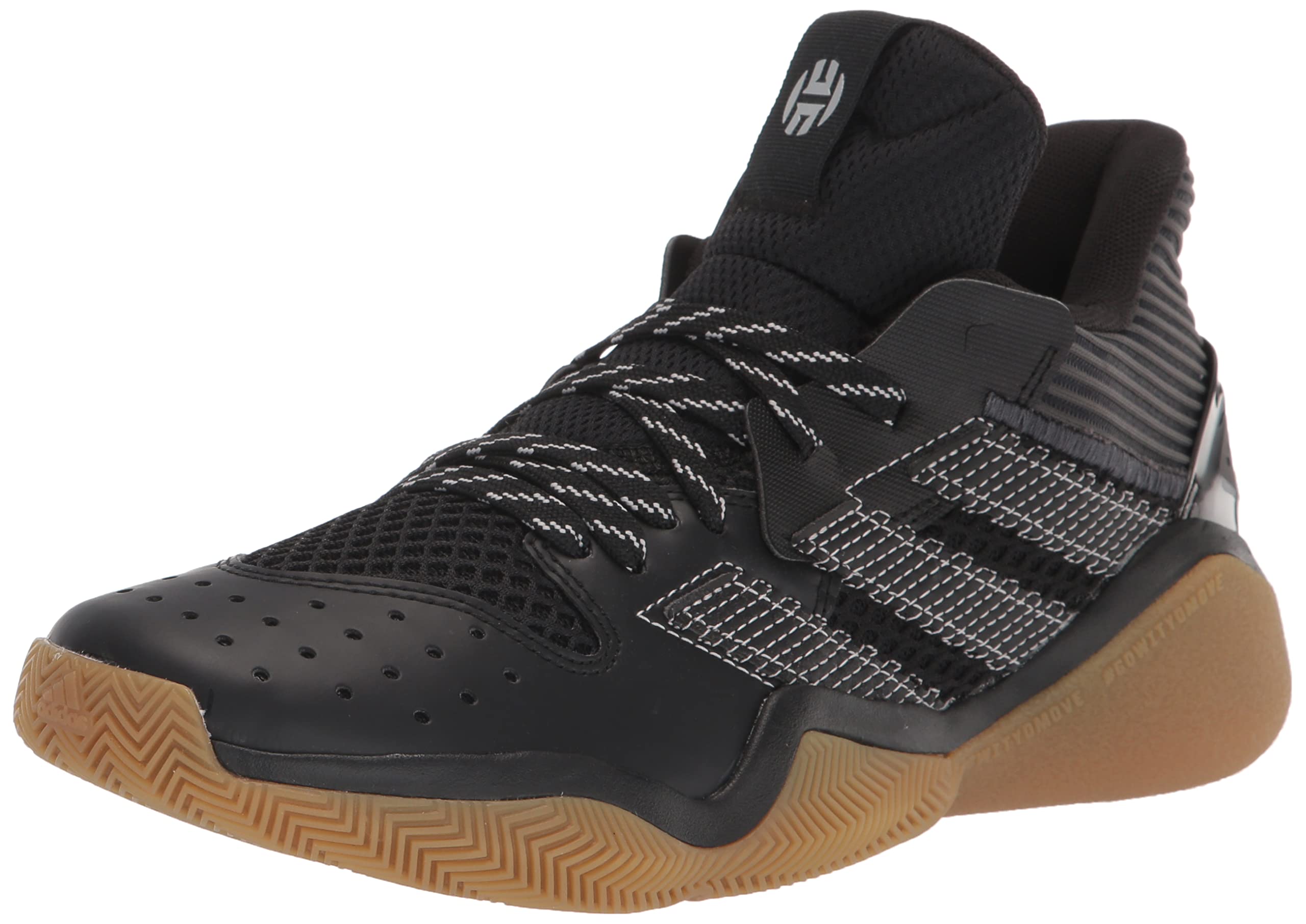 Adidas Men's Harden Stepback Basketball Shoes - Lightweight Performance Sneakers for Indoor & Outdoor Court Play - Perfect for Training, Games, and Streetwear Fashion