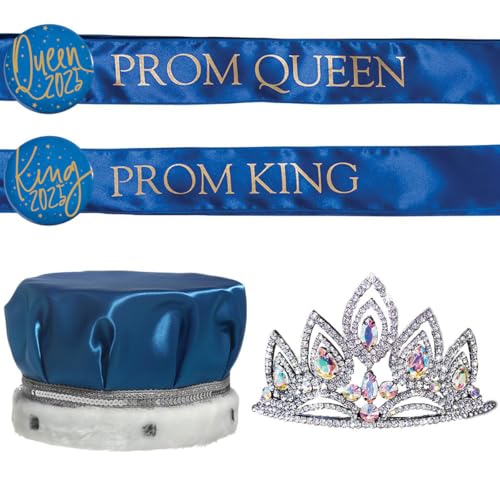 Blue Crown/Blue Sashes/Blue Buttons
